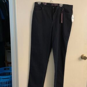 Gloria Vanderbilt Women's Dark Blue Straight Leg Jeans